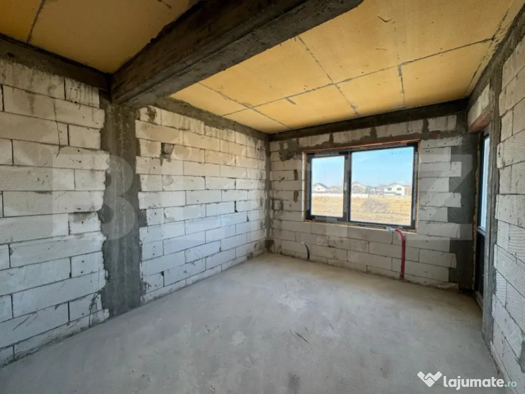 Casă P + E de 119 mp utili, teren 339 mp, Pielești, zona M