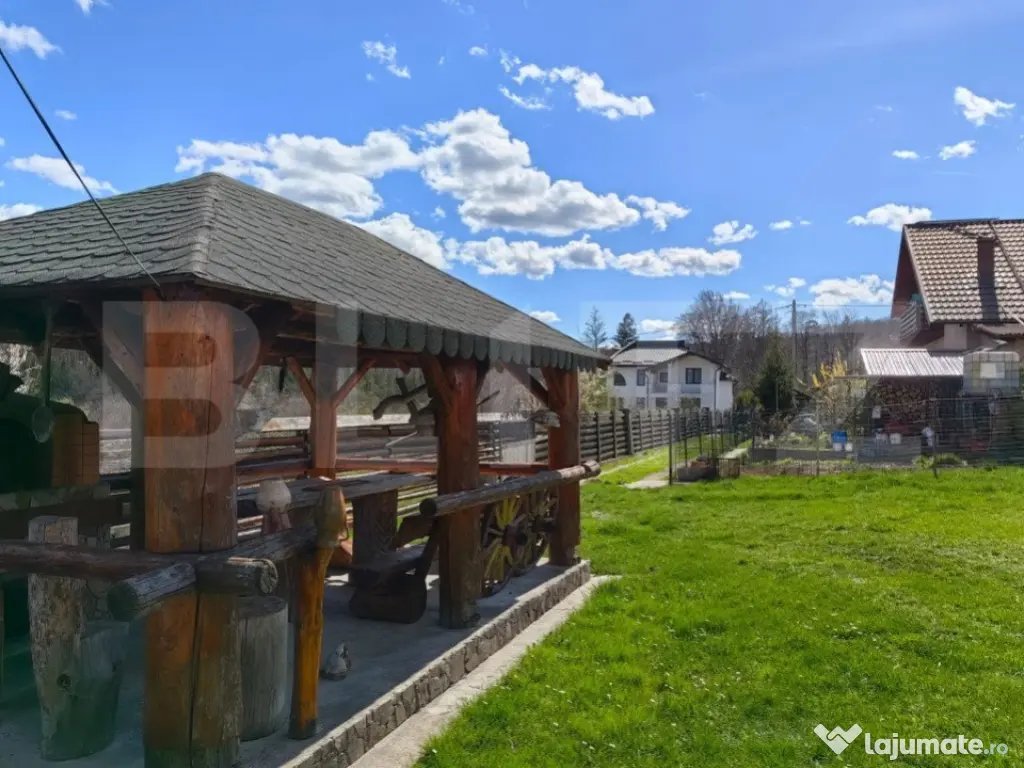 Ocazie unica! Cabana 200 mp utili, teren 800 mp, Ilisesti