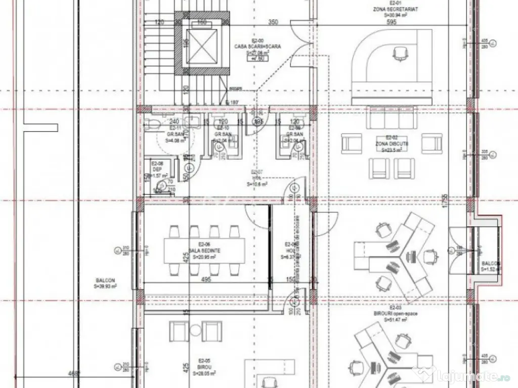 Spatiu comercial 287 mp situat in cladire noua, zona Faleza