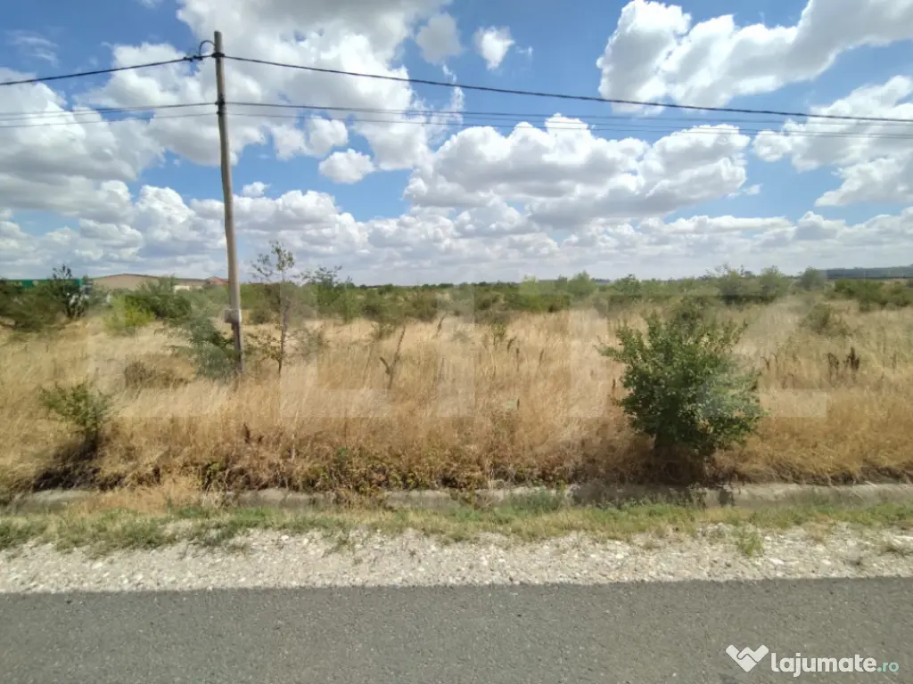 Teren intravilan, 4905 mp, zona Aeroport, la centura de Nord