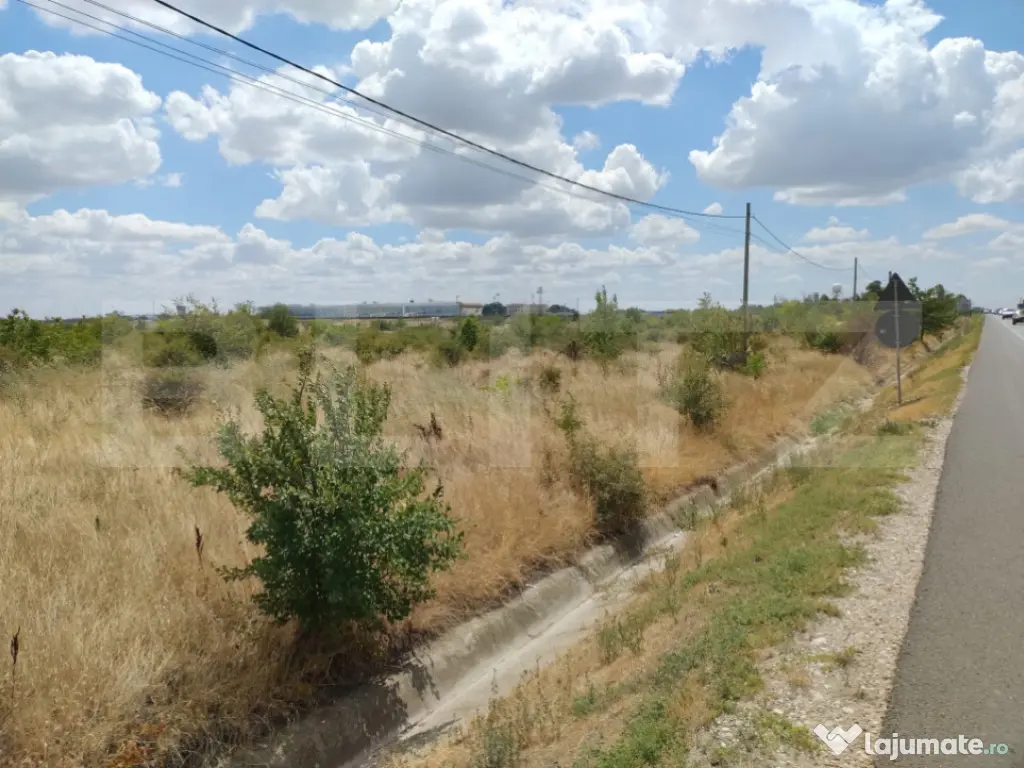 Teren intravilan, 4905 mp, zona Aeroport, la centura de Nord