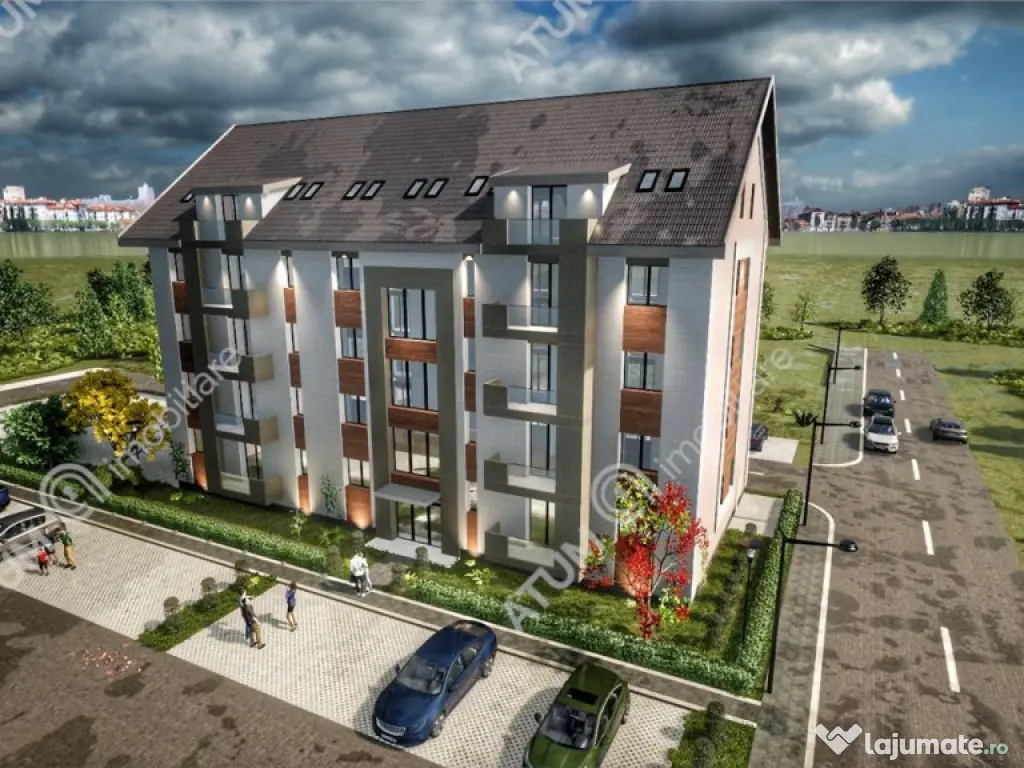 Apartament intabulat 2 camere decomandate si loc parcare in