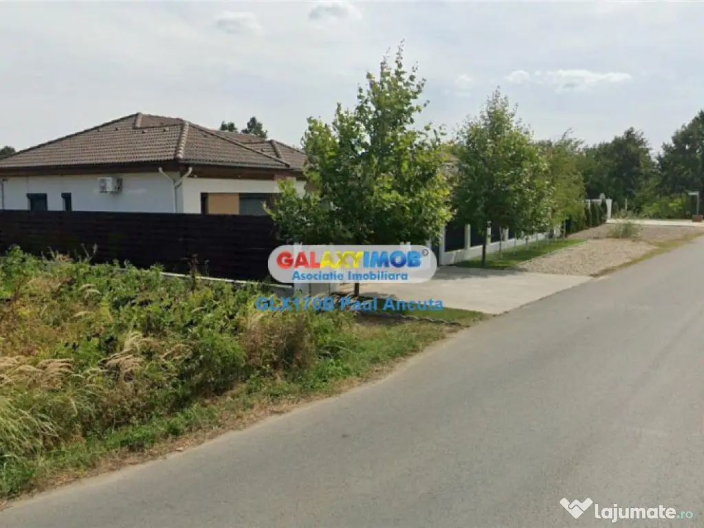 Teren Lot casa 1357mp Corbeanca str Ciocarliei cu Privighe 