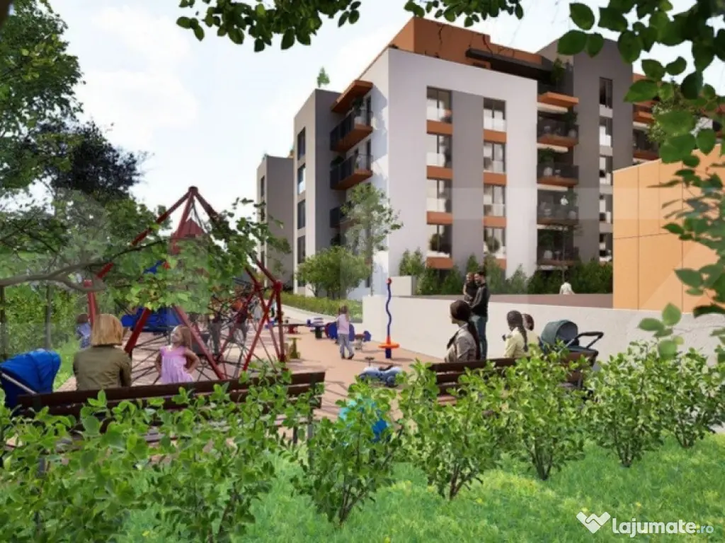 Apartament 2 camere decomandate, 53mp, constructie noua, zon