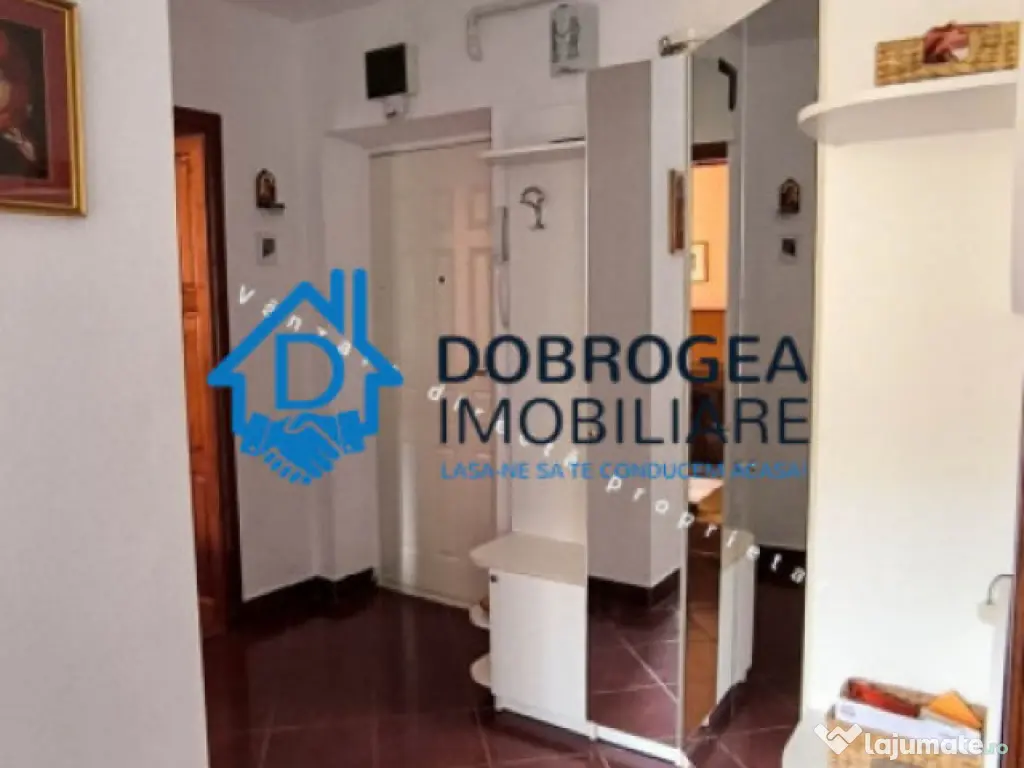 APARTAMENT 3 CAMERE, ETAJ 3 ,58 mp MOBILAT SI UTILAT
