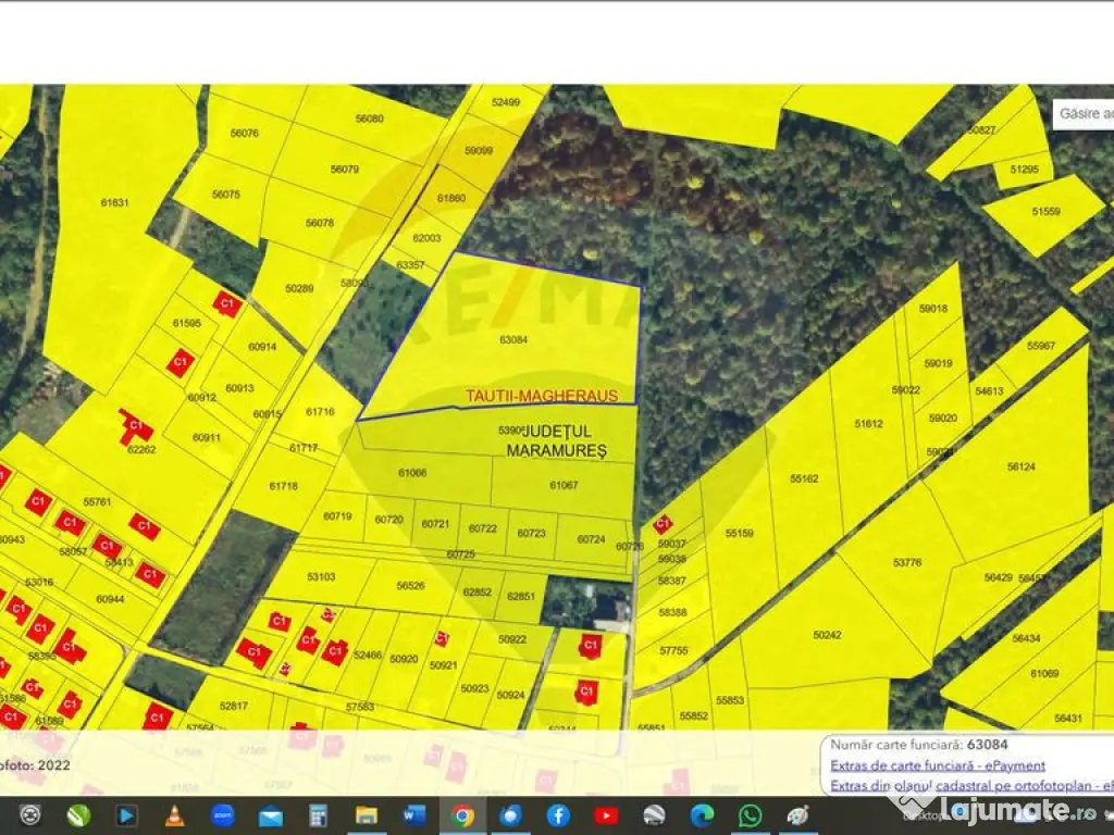 SUPER ZONA pentru cartier de case-DE VANZARE TEREN INTRAV... 