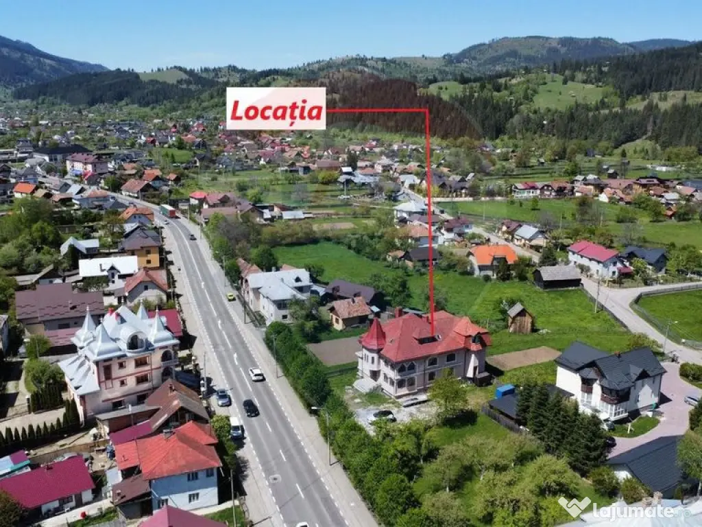 Pensiune/Casă cu 18 camere de vânzare în Campulung Mol... 