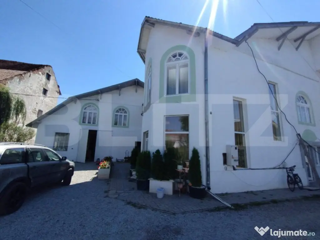 Fabrica teracota Livezile 1900mp hala+400mp Casa+teren 2900m