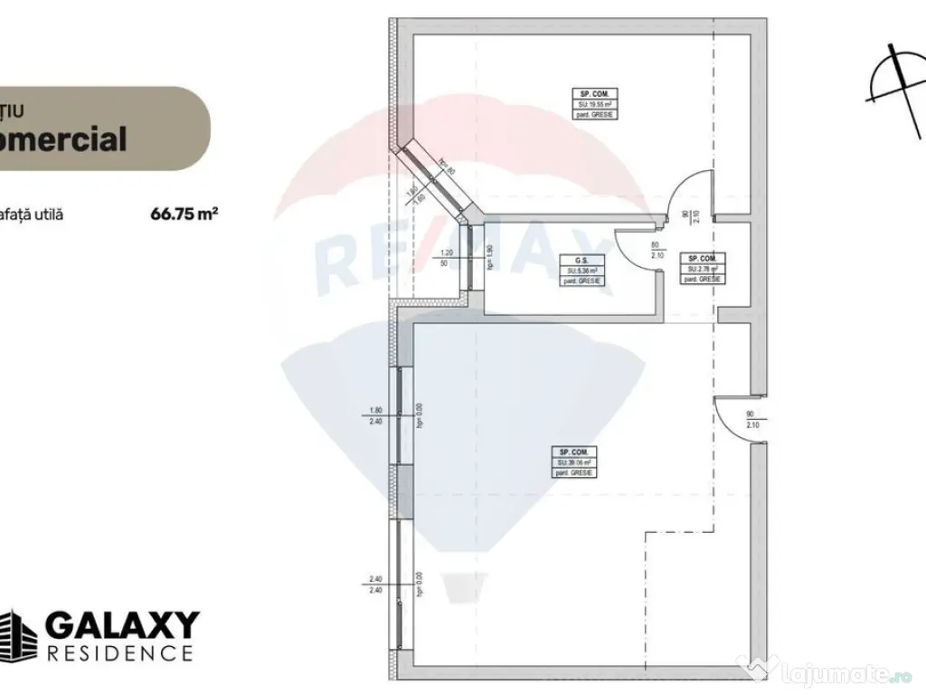 COMISION 0%| DE VANZARE| SPATIU COMERCIAL| TRACTORU|GALAX... 
