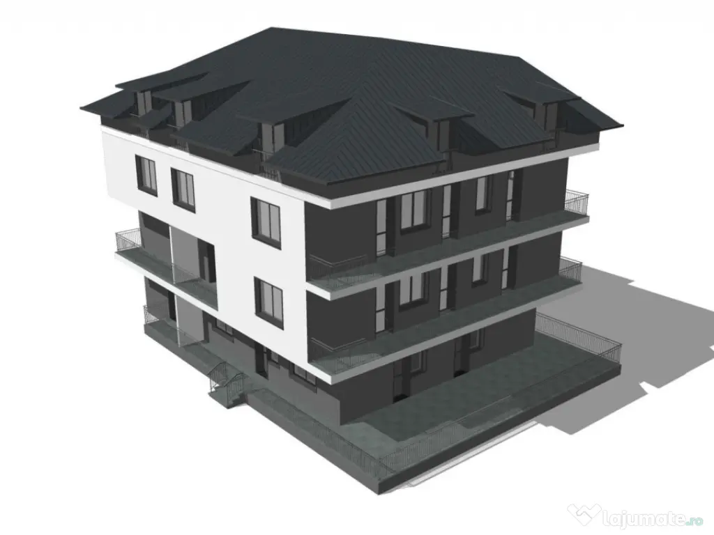 Apartament 3 camere decomandat cu 2 bai 2 balcoane Brag 