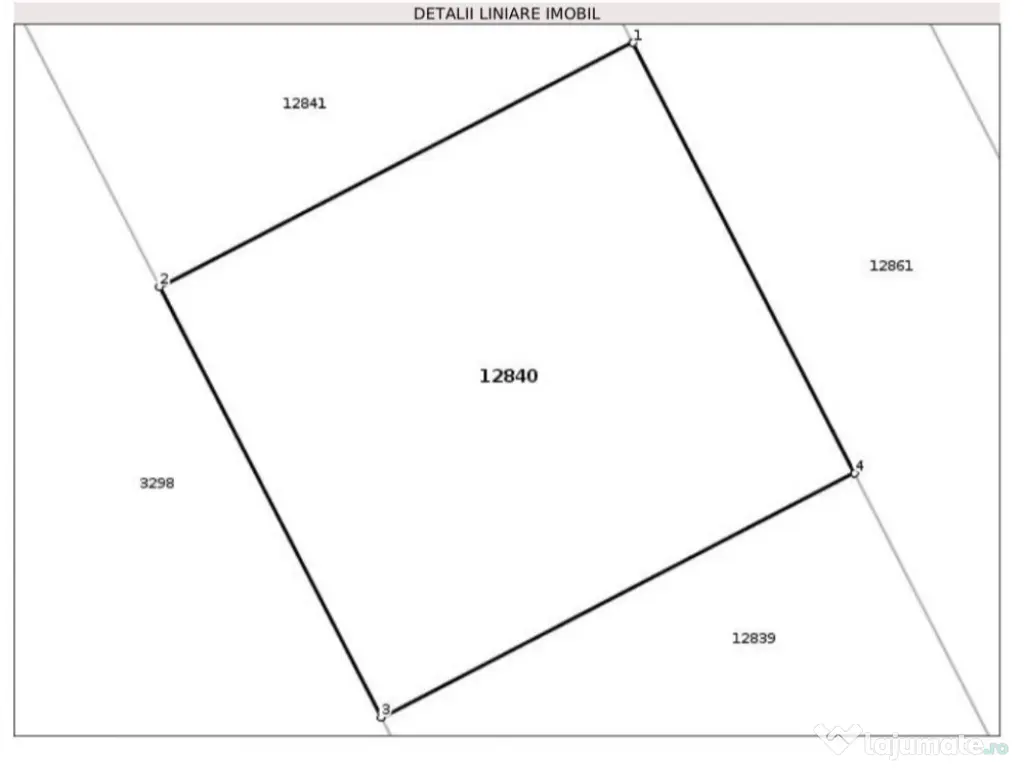 Teren intravilan Frumusani construibil conform PUZ 