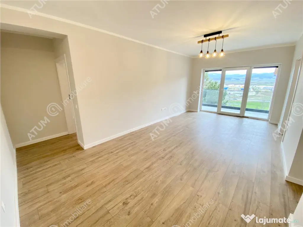 Apartament cu 2 camere si terasa la cheie in Cristian Sibiu