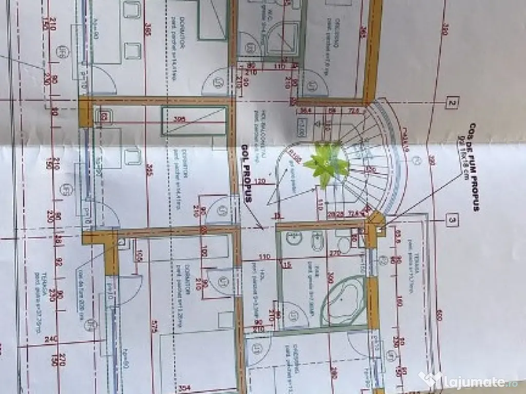 De vânzare un imobil la rosu în Sfântu Gheorghe