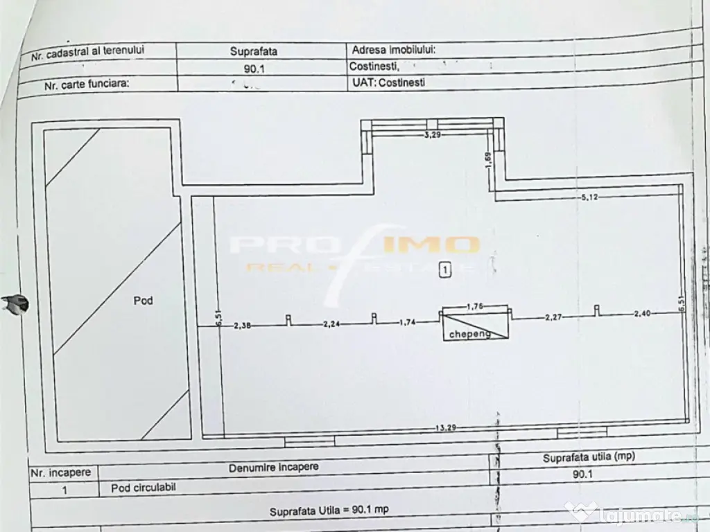 Afacere la cheia Pensiune in Costinesti inscrisa in circuitu 