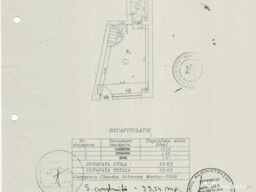 Spatiu Comercial 45 mp Mihai Eminescu Dacia Piata Romana 