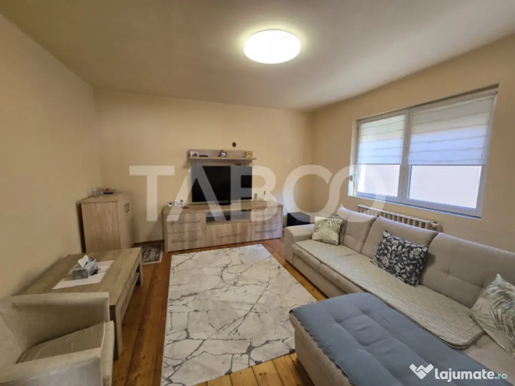 Apartament 4 camere si teren 241 mp in zona Terezian din Sib 