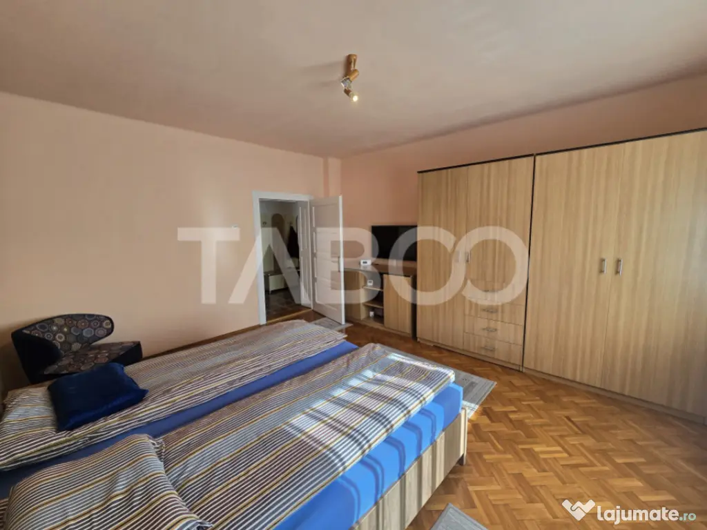 Apartament 4 camere si teren 241 mp in zona Terezian din Sib 