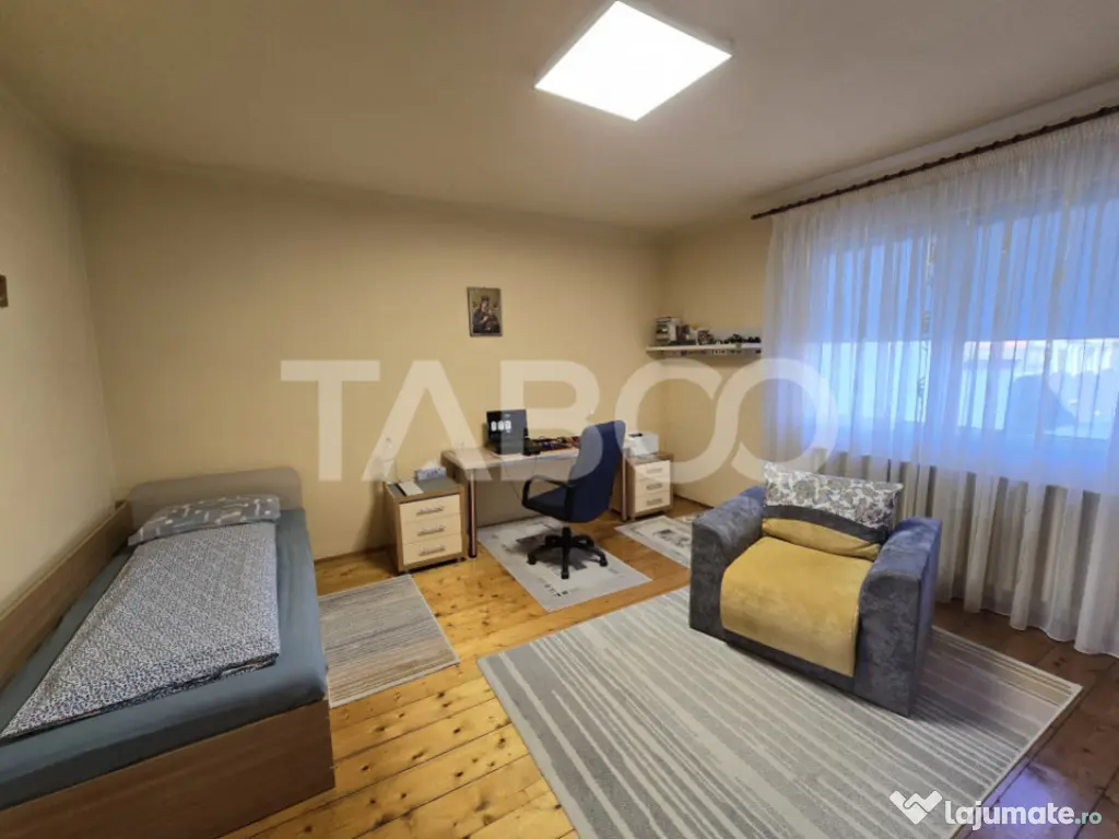 Apartament 4 camere si teren 241 mp in zona Terezian din Sib 