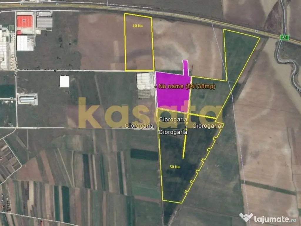 Teren Industrial de Vânzare – Km 21, Autostrada Bucure... 