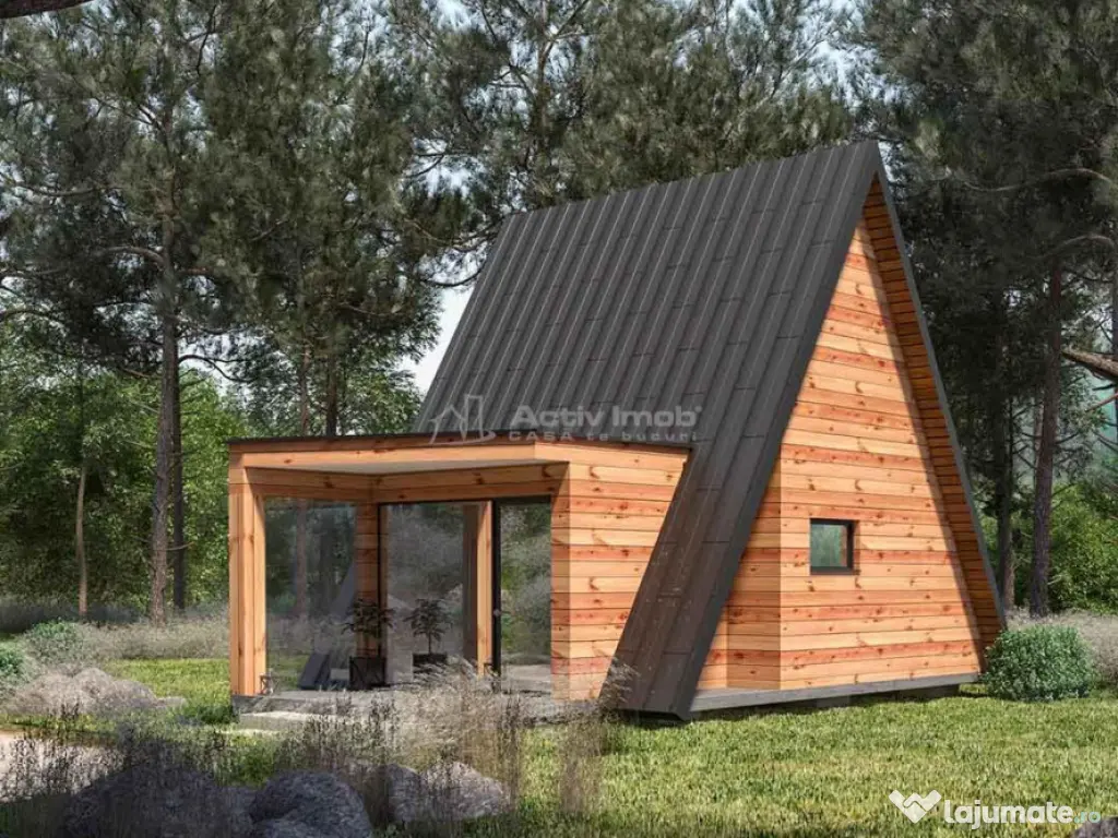 Case din lemn 115 Mp. in tot Jud. Timis 