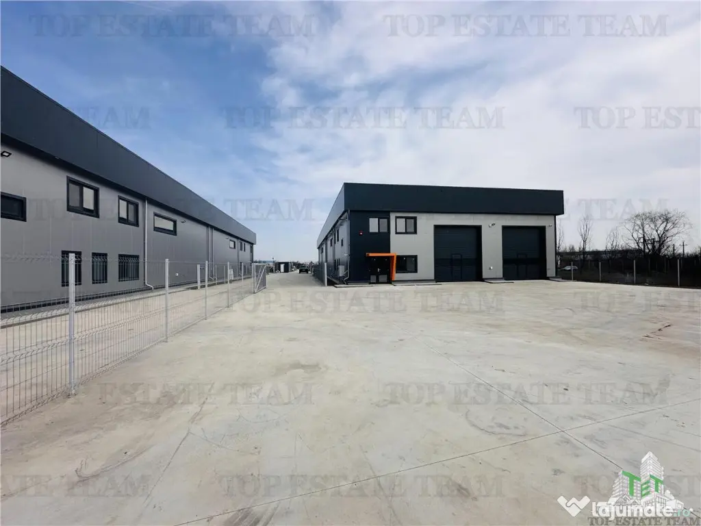 4 Hale Industriale, suprafata constructie 425mp, teren 1075,