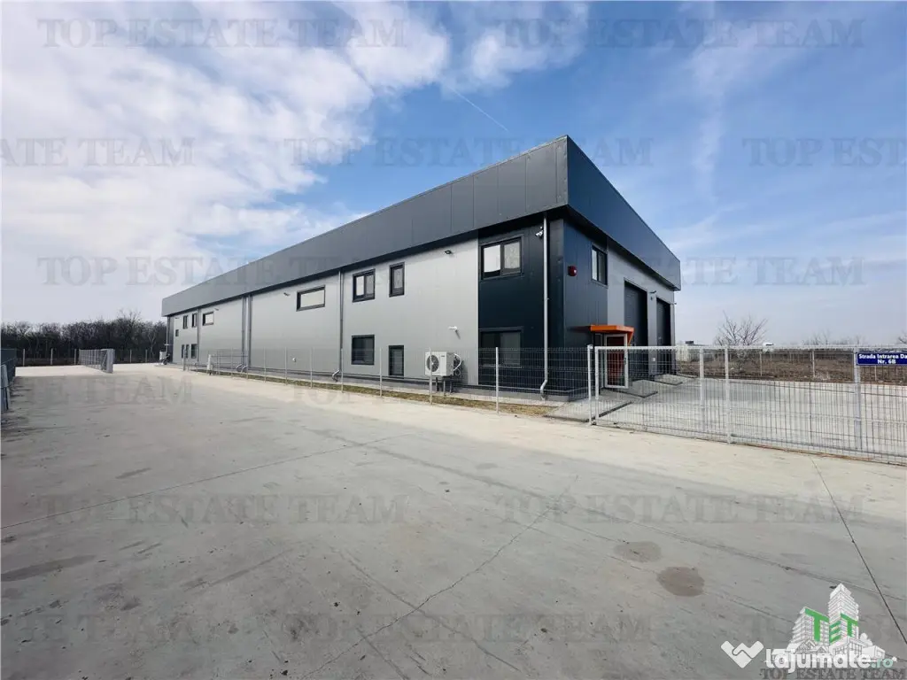 4 Hale Industriale, suprafata constructie 425mp, teren 1075,