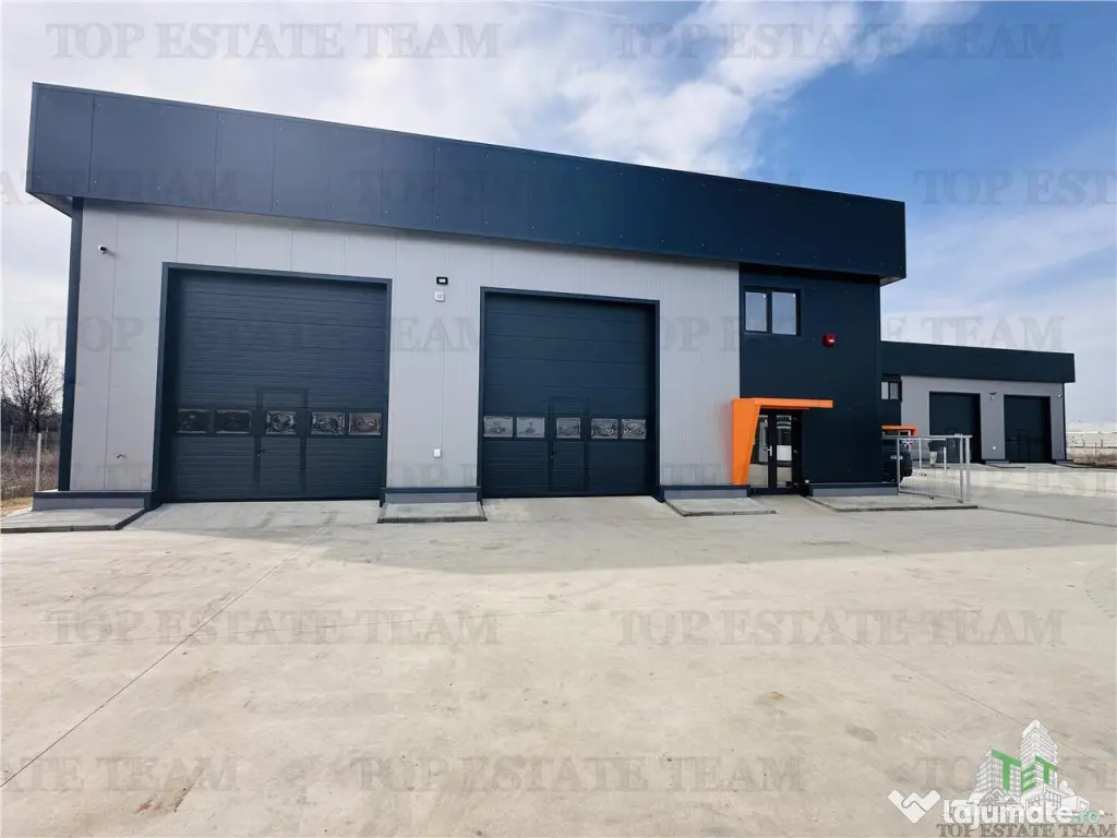 4 Hale Industriale, suprafata constructie 425mp, teren 1075,
