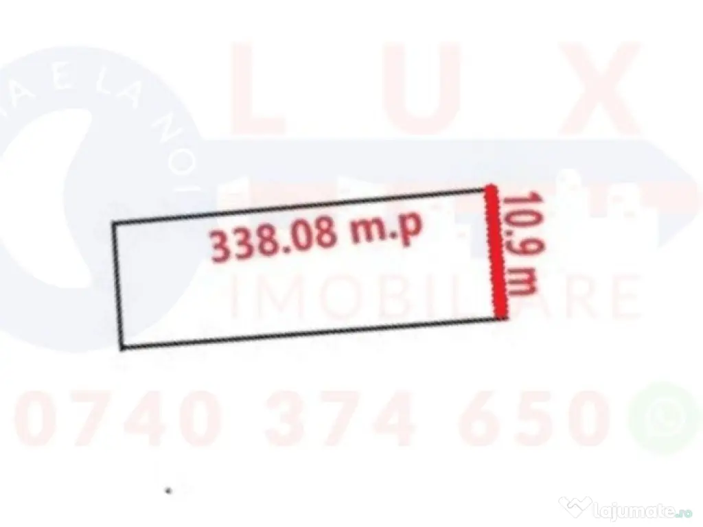 ID 7828 Teren pentru casa *Strada Primaverii