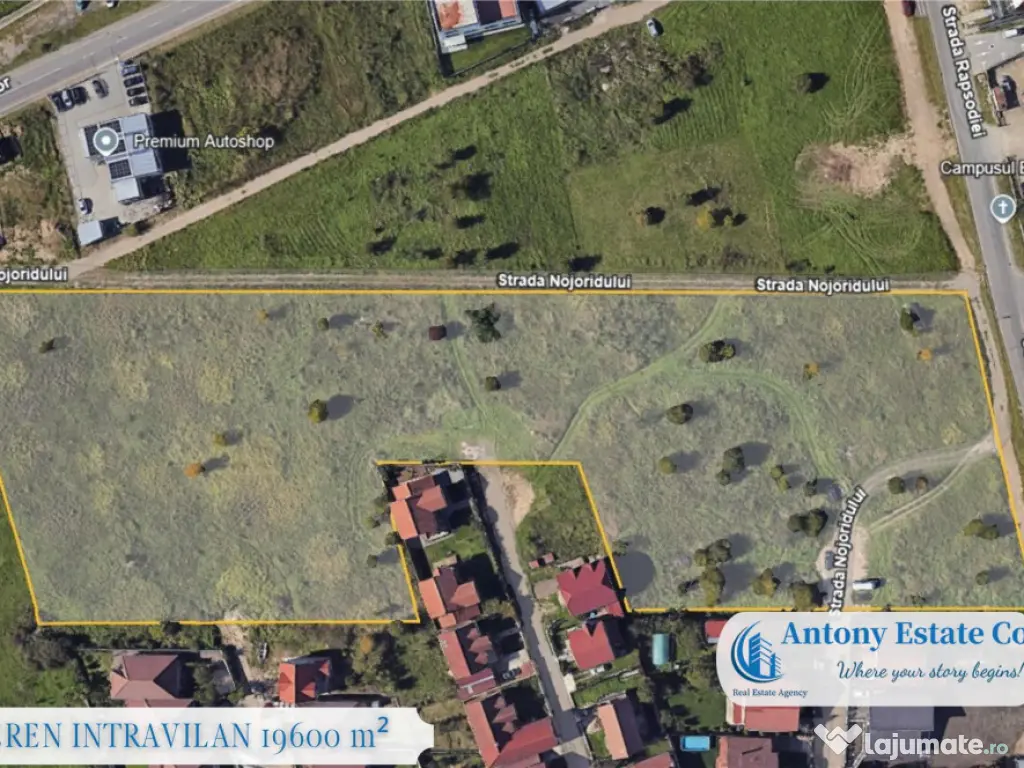 Oportunitate de investitie pentru dezvoltatori, Teren intrav