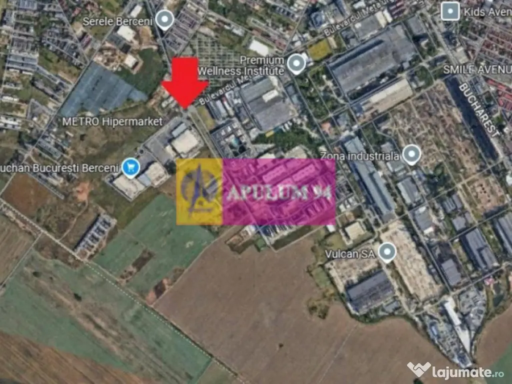 Teren 5000mp, Metro Berceni - Parcul Tudor Arghezi 