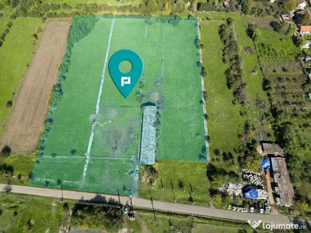 Hală de 430 mp și teren intravilan 2.5 ha Macea