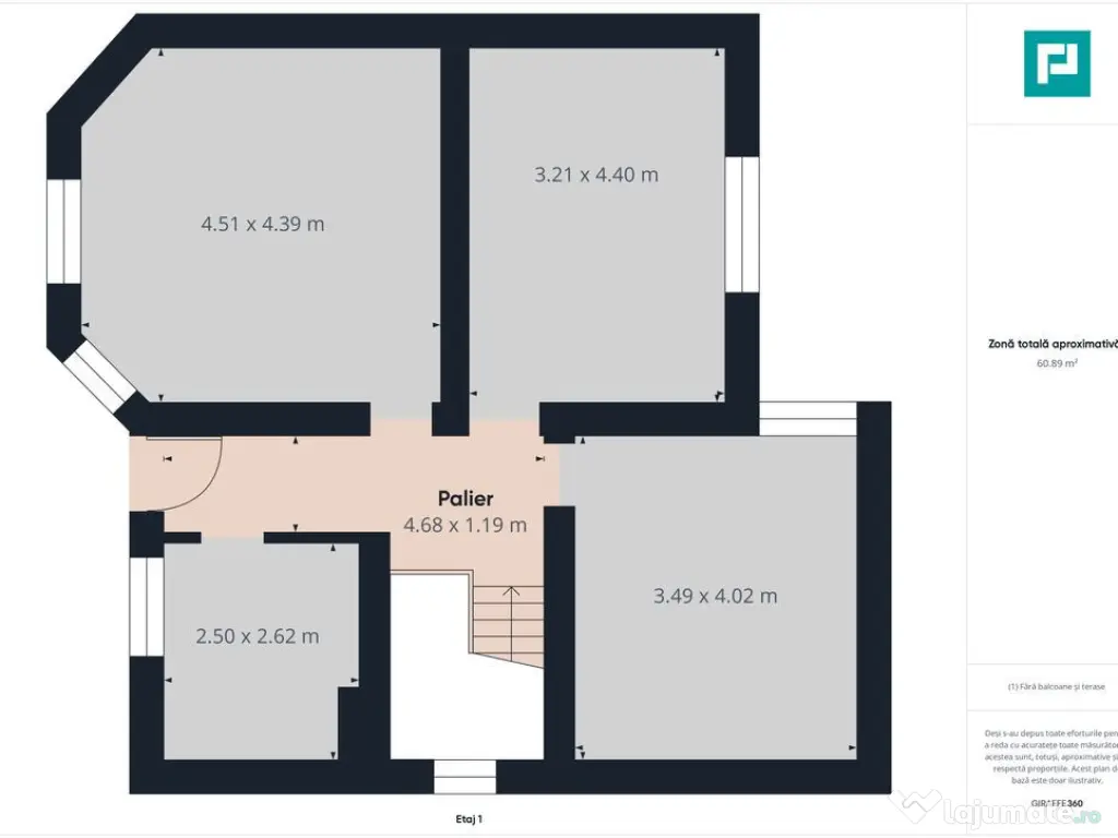 Casă la gri în Livada 