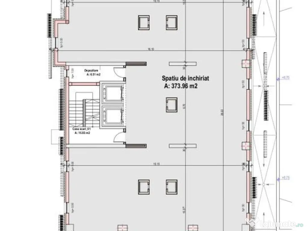 Spațiu birouri 126 mp lângă zona Industriala Vest 