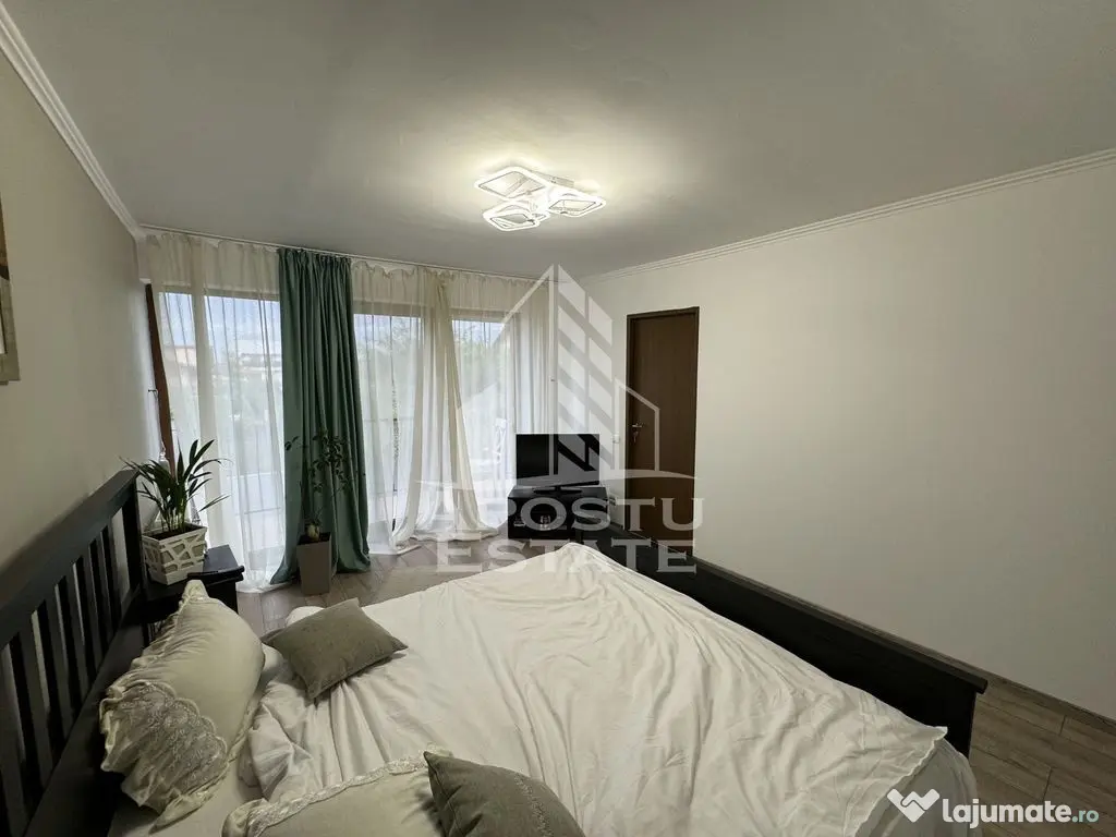 Duplex cu 4 camere si gar, P+1+M,mobilat si utilat, utili...