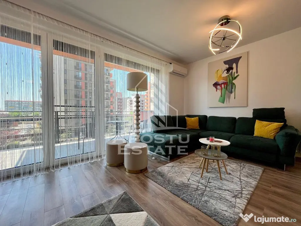 Apartament modern cu 2 camere, open space, in IRIS 