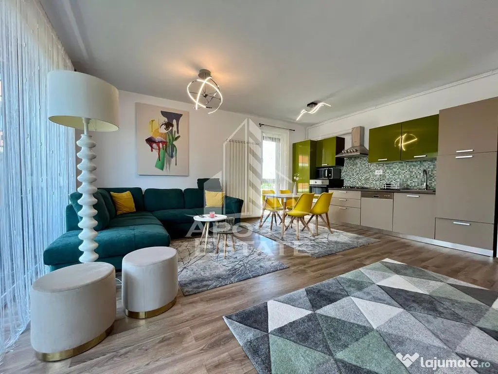 Apartament modern cu 2 camere, open space, in IRIS 