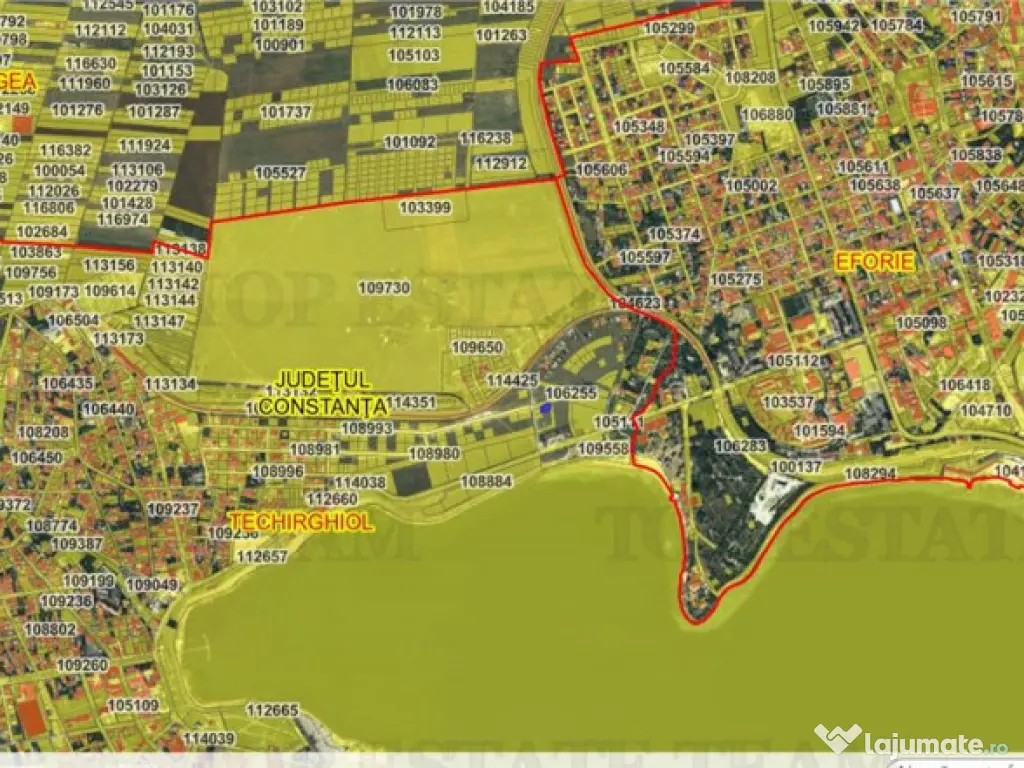 Teren cu fundatie casa langa Lacul Techirghiol zona Eforie N 