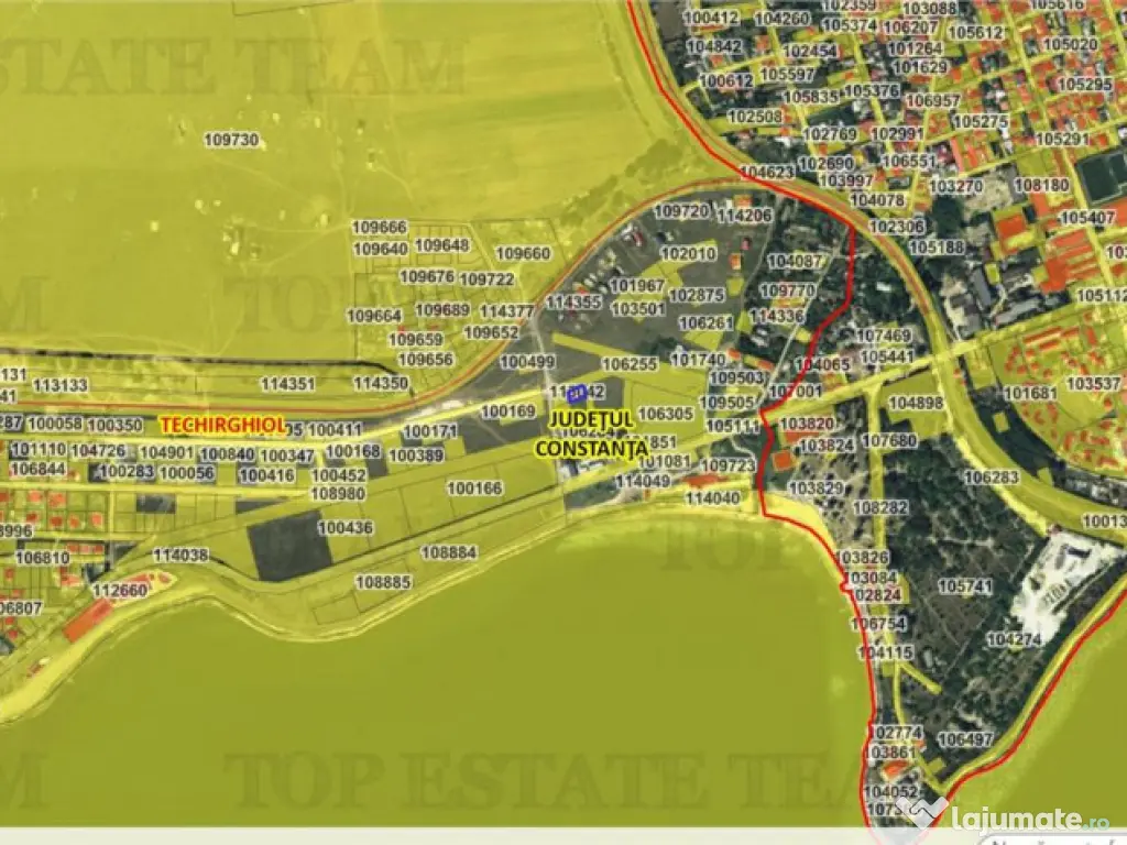 Teren cu fundatie casa langa Lacul Techirghiol zona Eforie N 