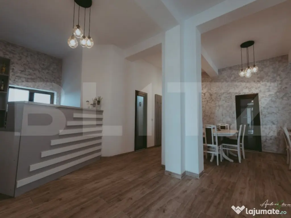 Pensiune D+P+2E cu restaurant + terasa, excelent poziționat