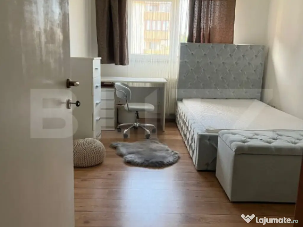 Apartament cu 3 camere, mobilat modern, parcare, zona Muzeul 