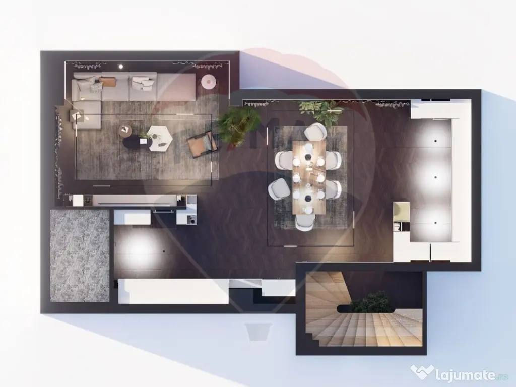 Apartament semifinisat, de Lux, zona semicentrală, 248mp... 