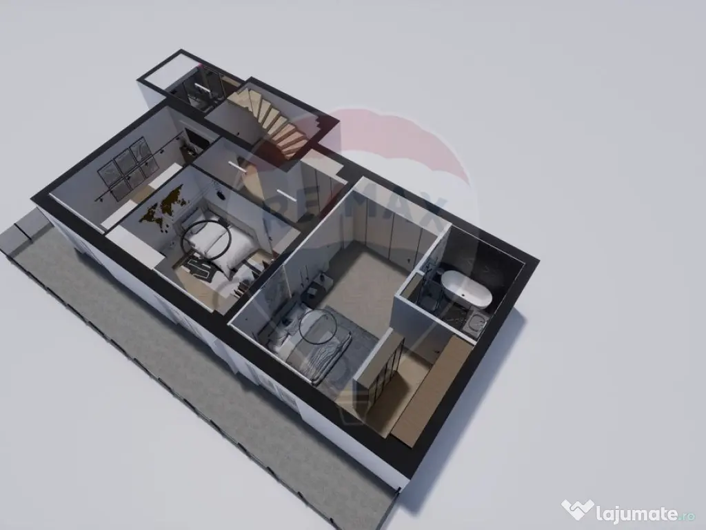 Apartament semifinisat, de Lux, zona semicentrală, 248mp... 