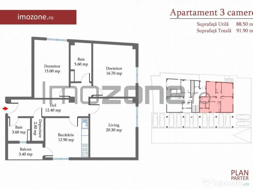Apartament 3 CAMERE- 92 mp Militari langa METROU Pacii, B...