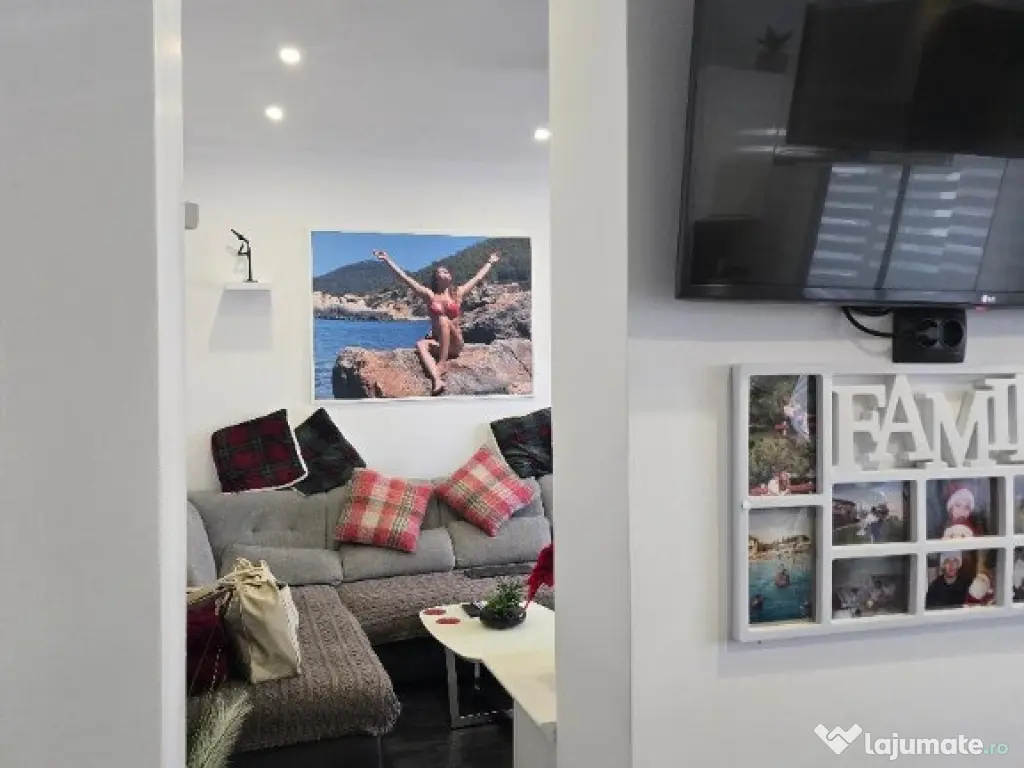 Ap la casa 3 cam SC 96 mp , Central , gaz ,renovat lux ,dotat