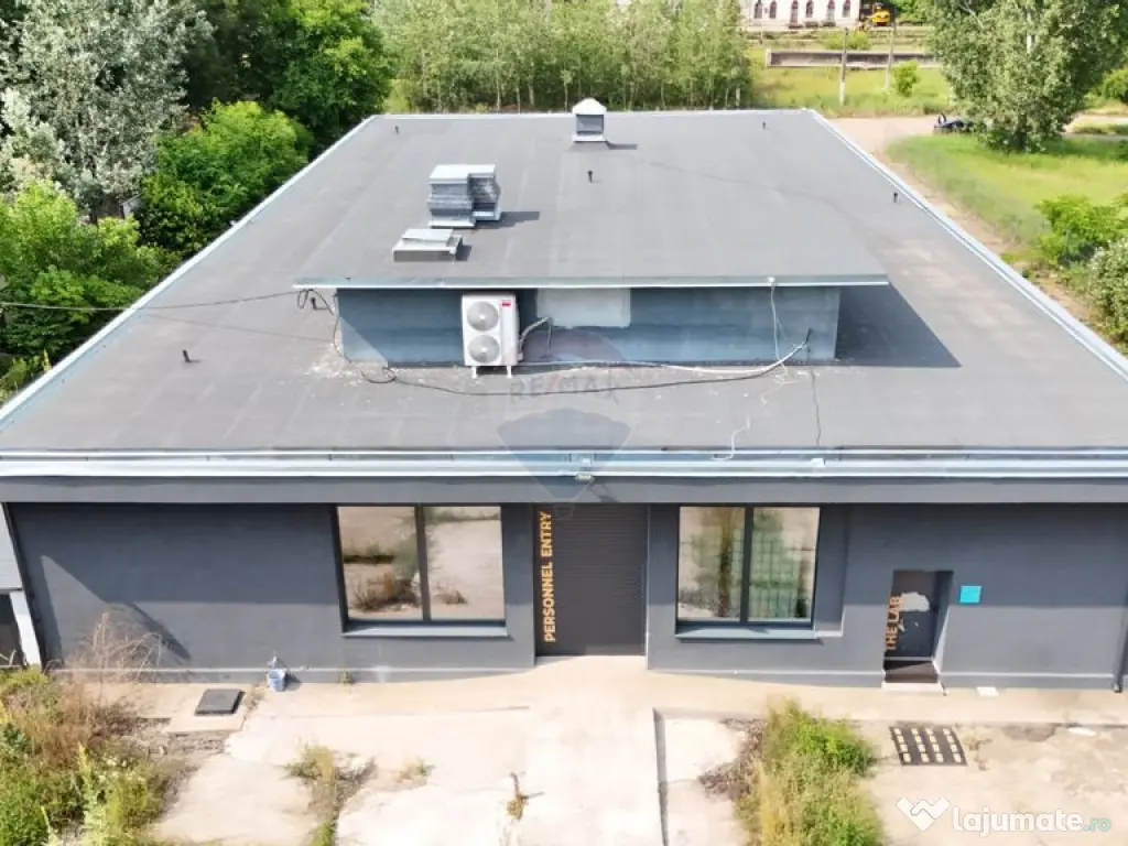 Hală industrială Clasa A, 895 mp + teren 2.880 mp, Ploi... 