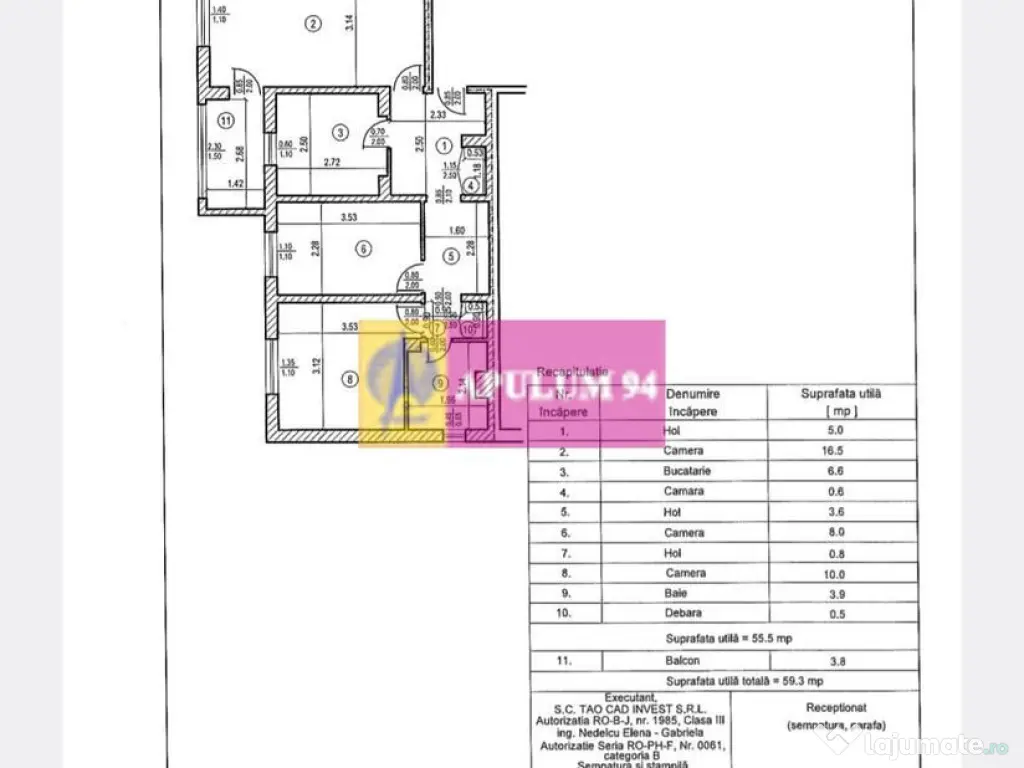 Apartament cu 3 camere de vanzare in Campina - Zona Centrala