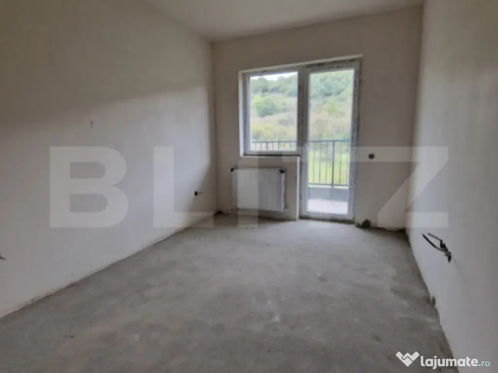 Apartament cu 3 camere, 62 mp, terasa cu panorama, parcare c