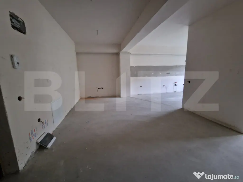Apartament cu 3 camere, 62 mp, terasa cu panorama, parcare c