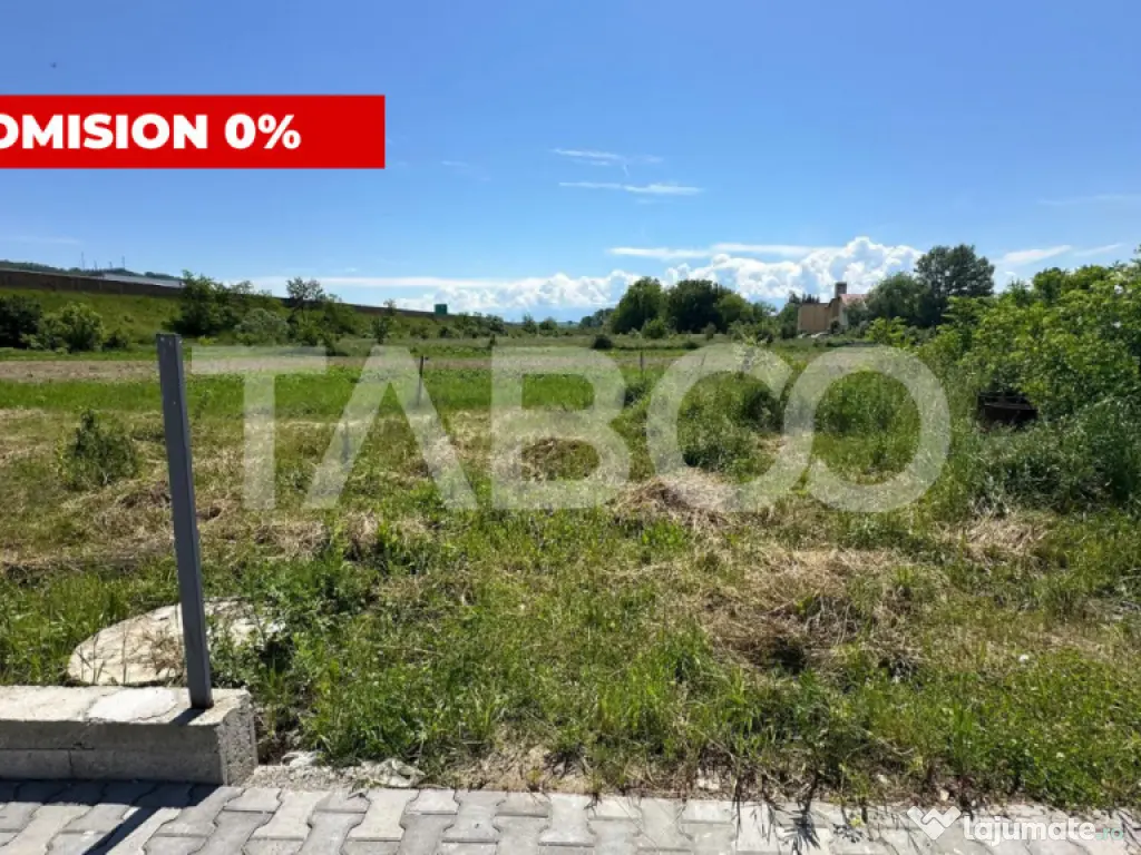 Teren 890 mp intravilan COMISION 0% de vanzare zona Lazaret
