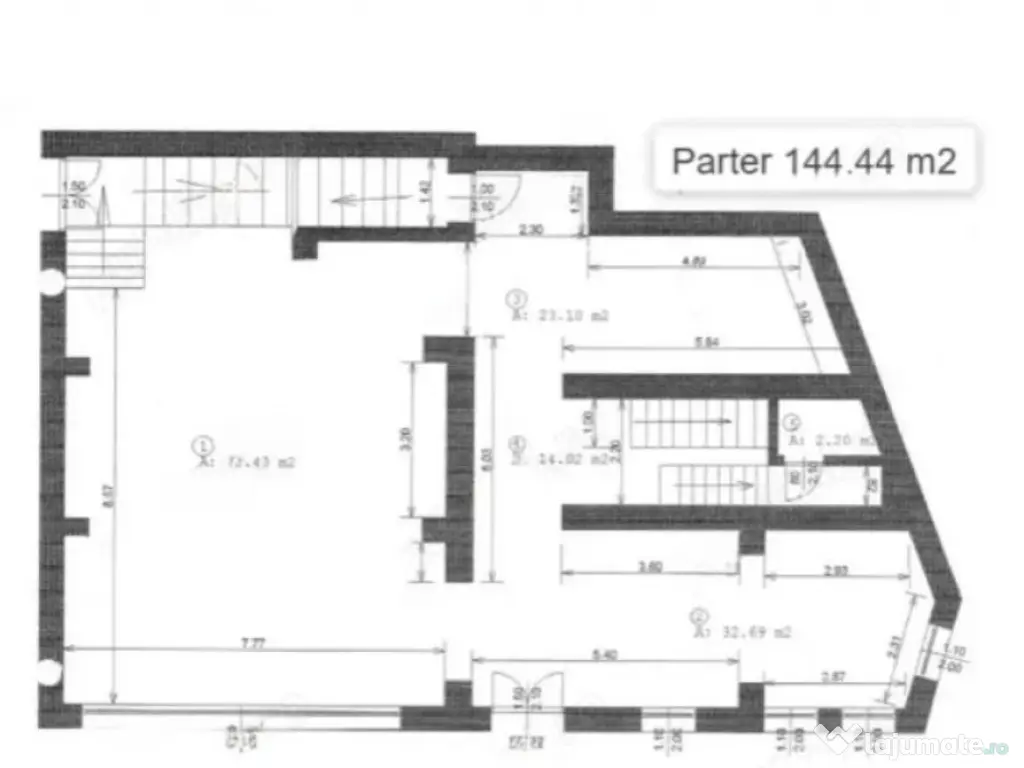Zona Muzeul Militar sp S+P+E1+M 565 mp
